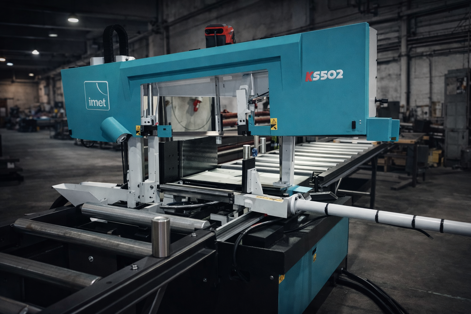 Increased Sawing Capacity with IMET KS 502